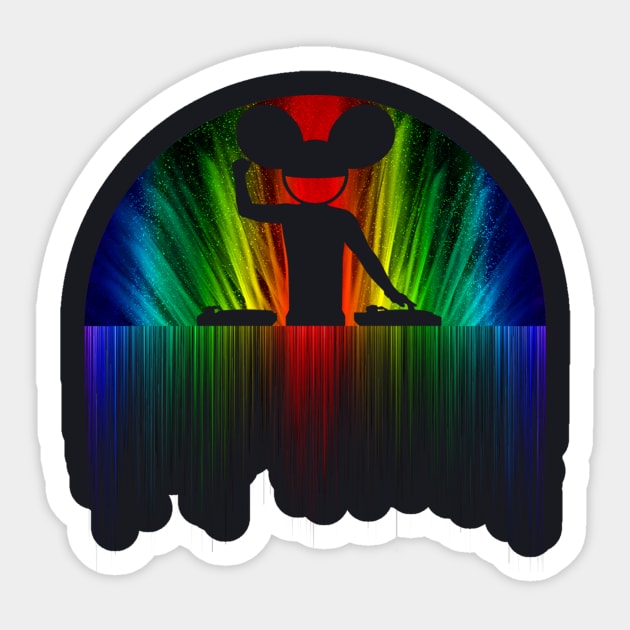 DJ Maus Sticker by ProxishDesigns